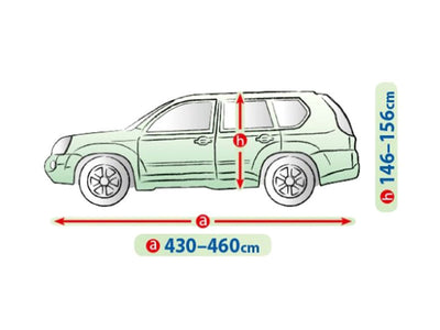 Висококачествено Покривало Kegel за Джип SUV Серия Mobile размер L 430 - 460см х 146 - 156см