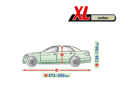Висококачествено Покривало Kegel за Седан Sedan Автомобил Серия Mobile размер XL 472 - 500см х 126 - 136см