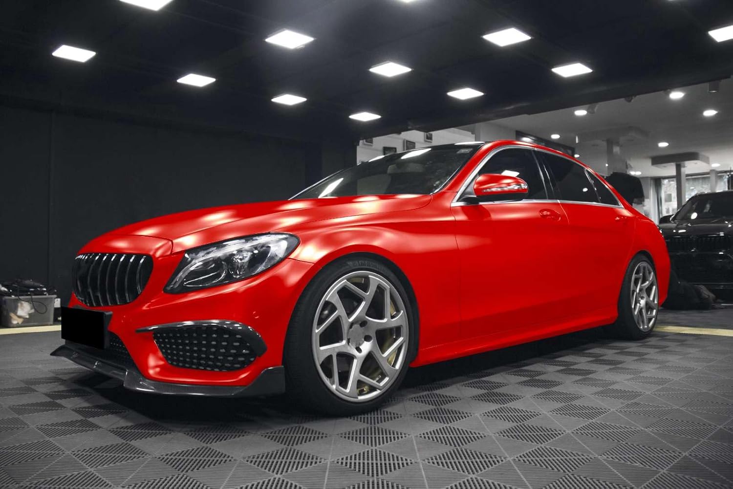 Червено Матирано Декоративно автомобилно фолио 1.52 X 28M Red Matte Vinyl Wrap