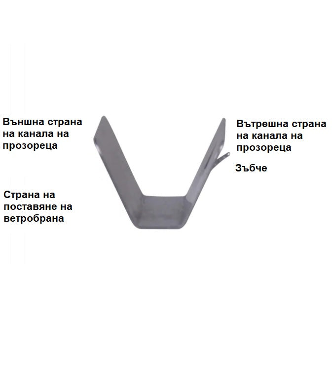 Комплект от 4бр. ветробрани за BMW 3-та серия Седан (F30) 2012-2019