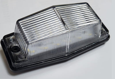 LED Лед Диоден Бял Габарит Мигаща светлина 12 Диода 12V - 24V За Камион Трактор Багер Селскостопански Машини и др.