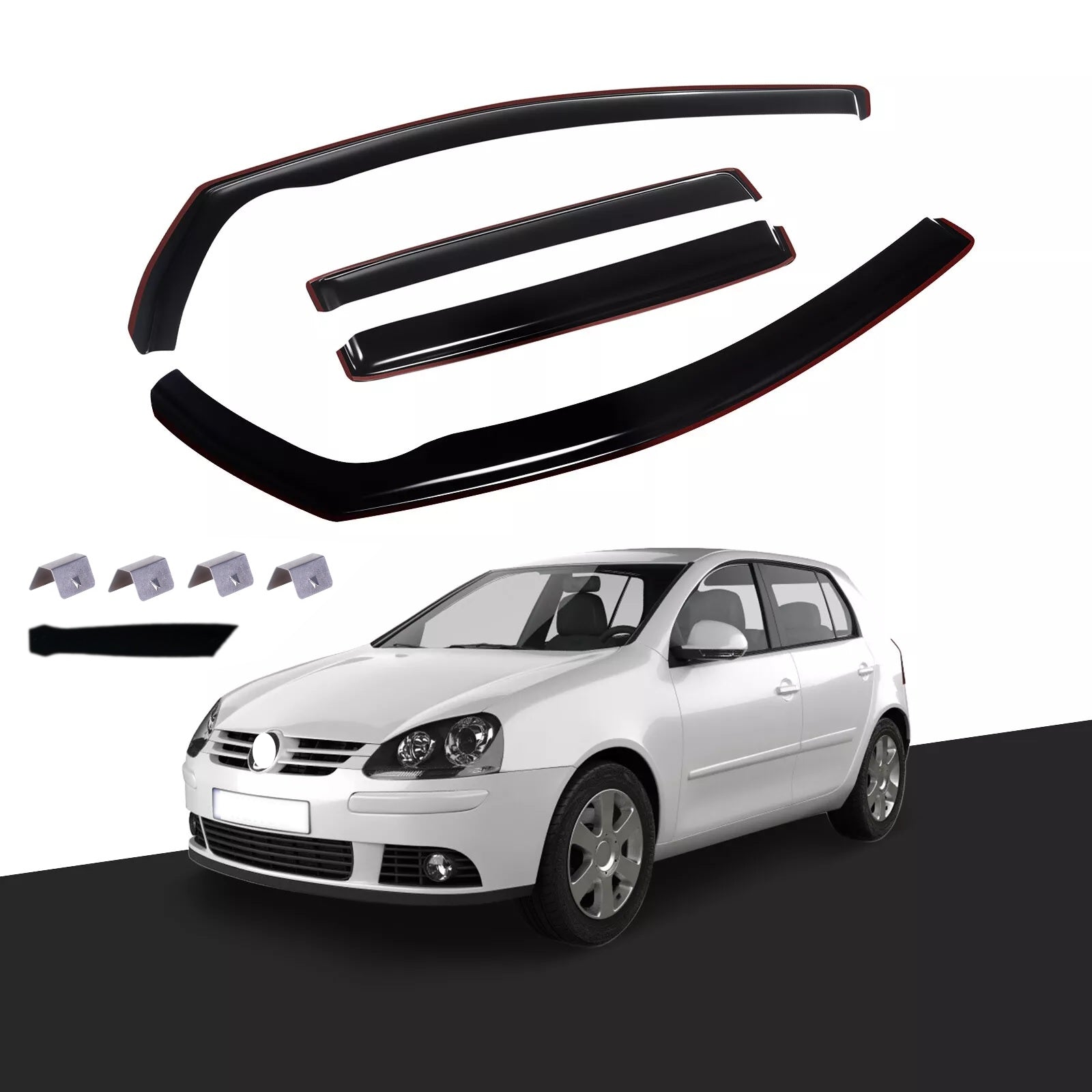 Комплект от 4бр. ветробрани за VW GOLF 5/ 6 5D HTB 2004 - 2011