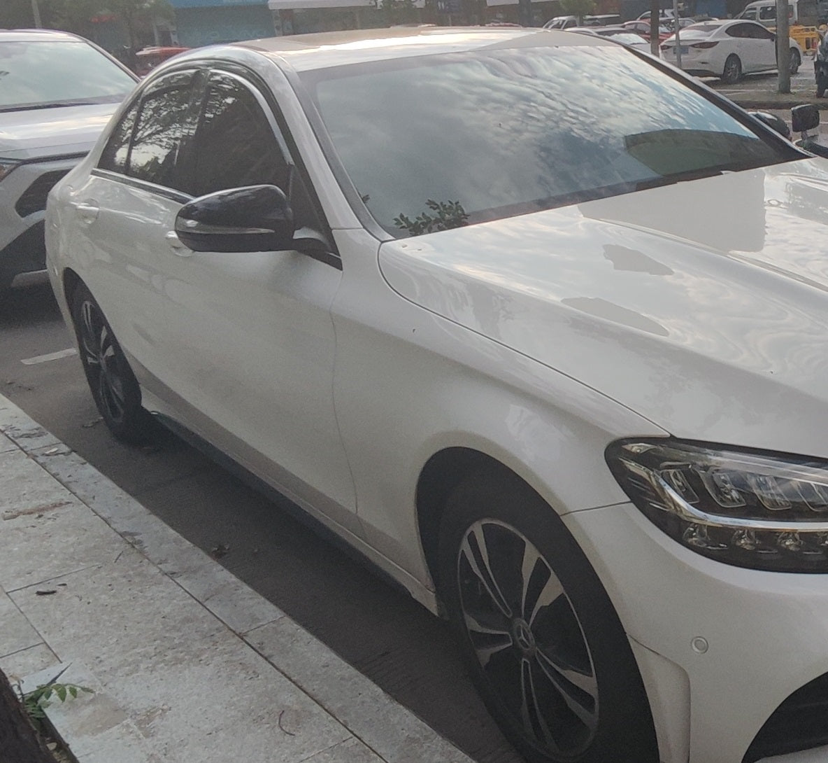 Комплект от 4бр. ветробрани за Mercedes C class W205 2015-2020