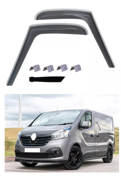 Комплект от 2бр. ветробрани за Renault Рено TRAFIC X82, Opel Опел VIVARO X82, Fiat Фиат TALENTO, Nissan Нисан NV300
