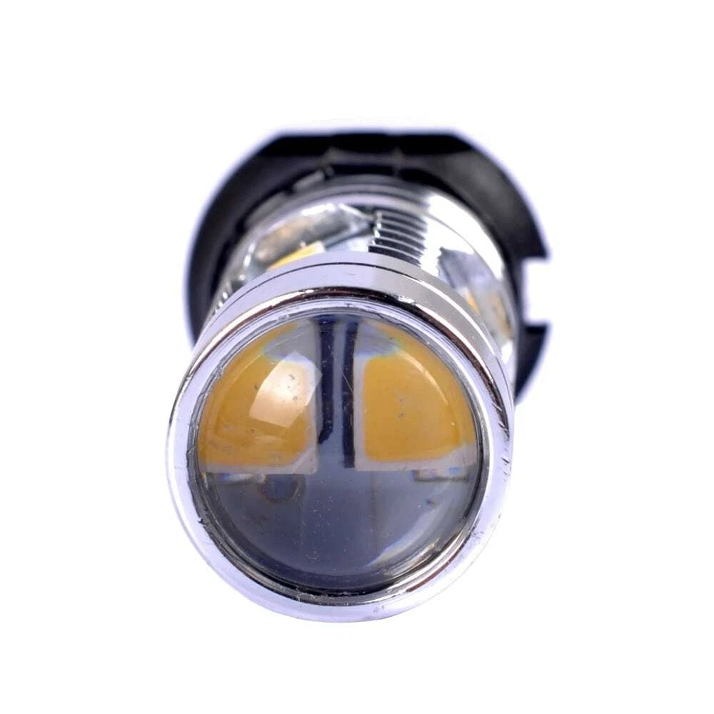 Комплект от 2 броя LED крушки PW24W / PWY24W – 2323 SMD бяла светлина 6000K 360° 12–30V, Canbus без грешки