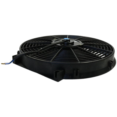 Универсален електрически вентилатор перка за радиатор – 14 инча(36см), 12V, 80W, ABS и стомана, безшумен