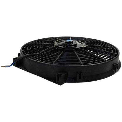 Универсален електрически вентилатор перка за радиатор – 14 инча(36см), 12V, 80W, ABS и стомана, безшумен