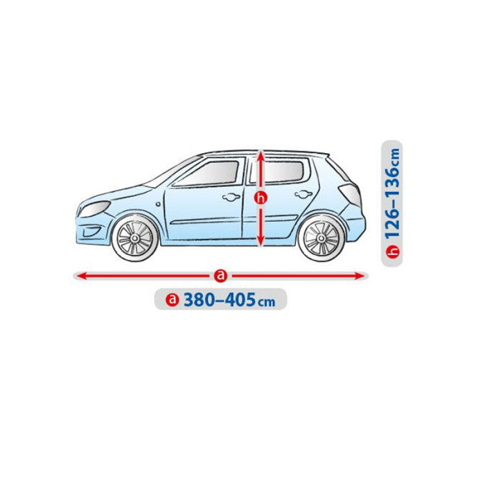 Висококачествено Покривало Kegel серия BASIC GARAGE M2 за Хечбек/Hatchback 380-405 cm