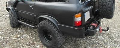 Гумен уширител протектор за калници за offroad офроуд джип SUV микробус автомобил 8cm x 3m черен