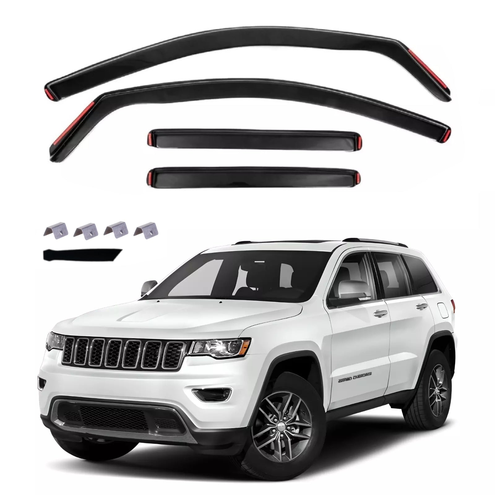 Комплект от 4бр. ветробрани за JEEP Grand Cherokee - 2011-2021