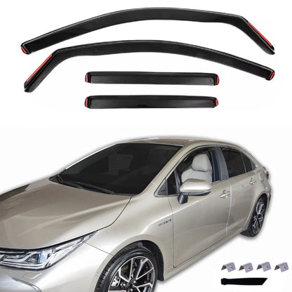 Комплект от 4бр. ветробрани за Toyota Corolla (12-Gen) Седан 2018+