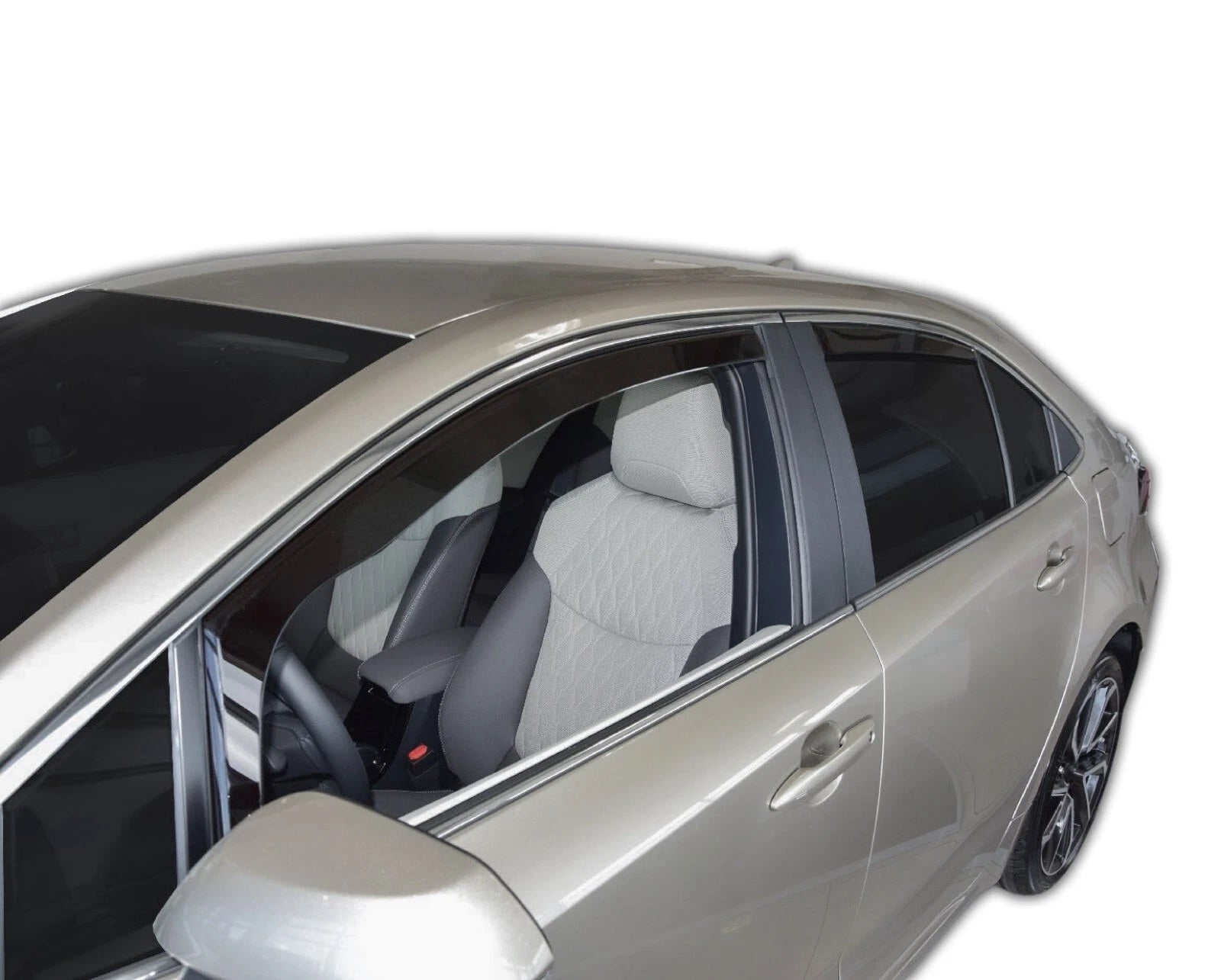 Комплект от 4бр. ветробрани за Toyota Corolla (12-Gen) Седан 2018+