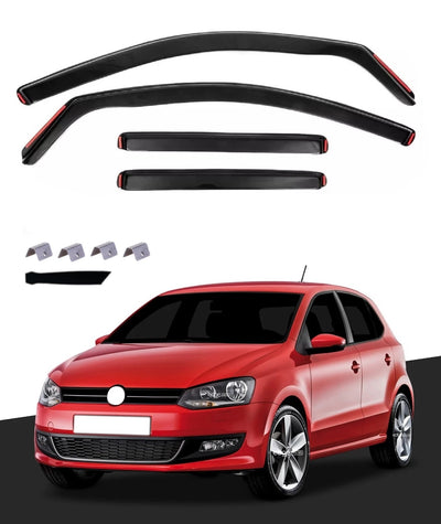 Комплект от 4бр. ветробрани за VW Polo MK5 - 5 врати хечбек - 2009-2017