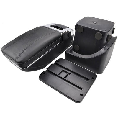 Подлакътник барче за Ford Focus MK2 2005–2011 - Еко кожа – Черен