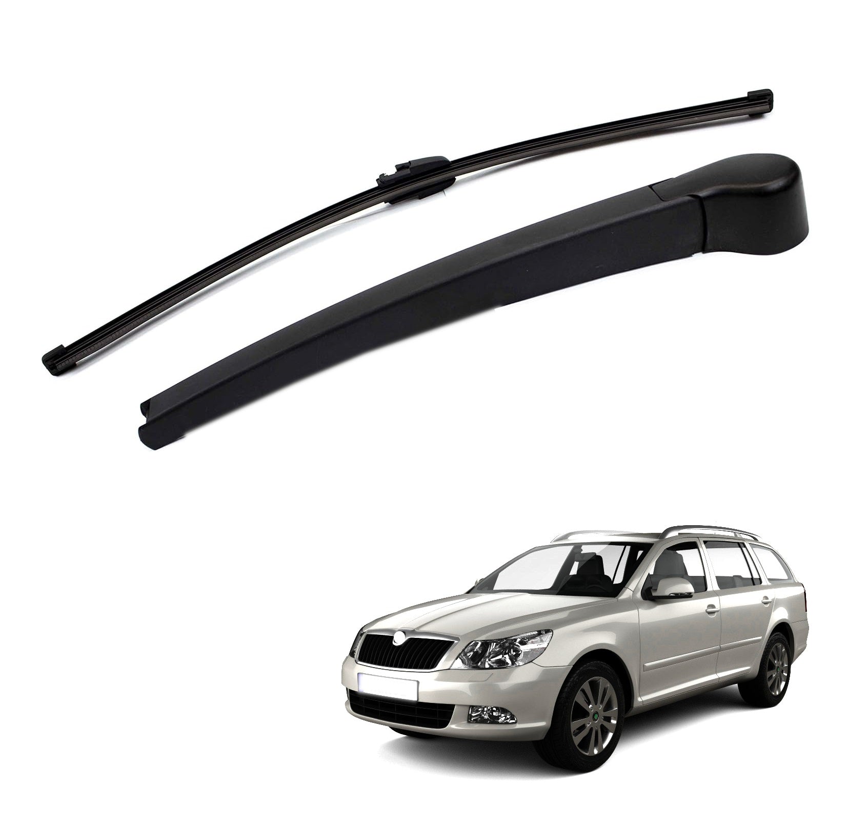 Комплект задна чистачка с рамо и перо 405mm за SKODA OCTAVIA II Комби