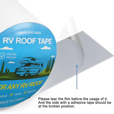 Бутилова Изолационна Лента за Покриви - 10см х 5м - RV ROOF TAPE