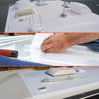 Бутилова Изолационна Лента за Покриви - 10см х 5м - RV ROOF TAPE