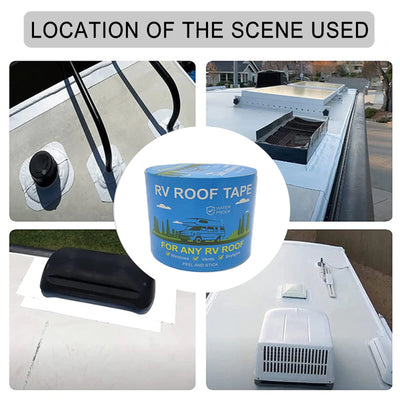 Бутилова Изолационна Лента за Покриви - 10см х 5м - RV ROOF TAPE