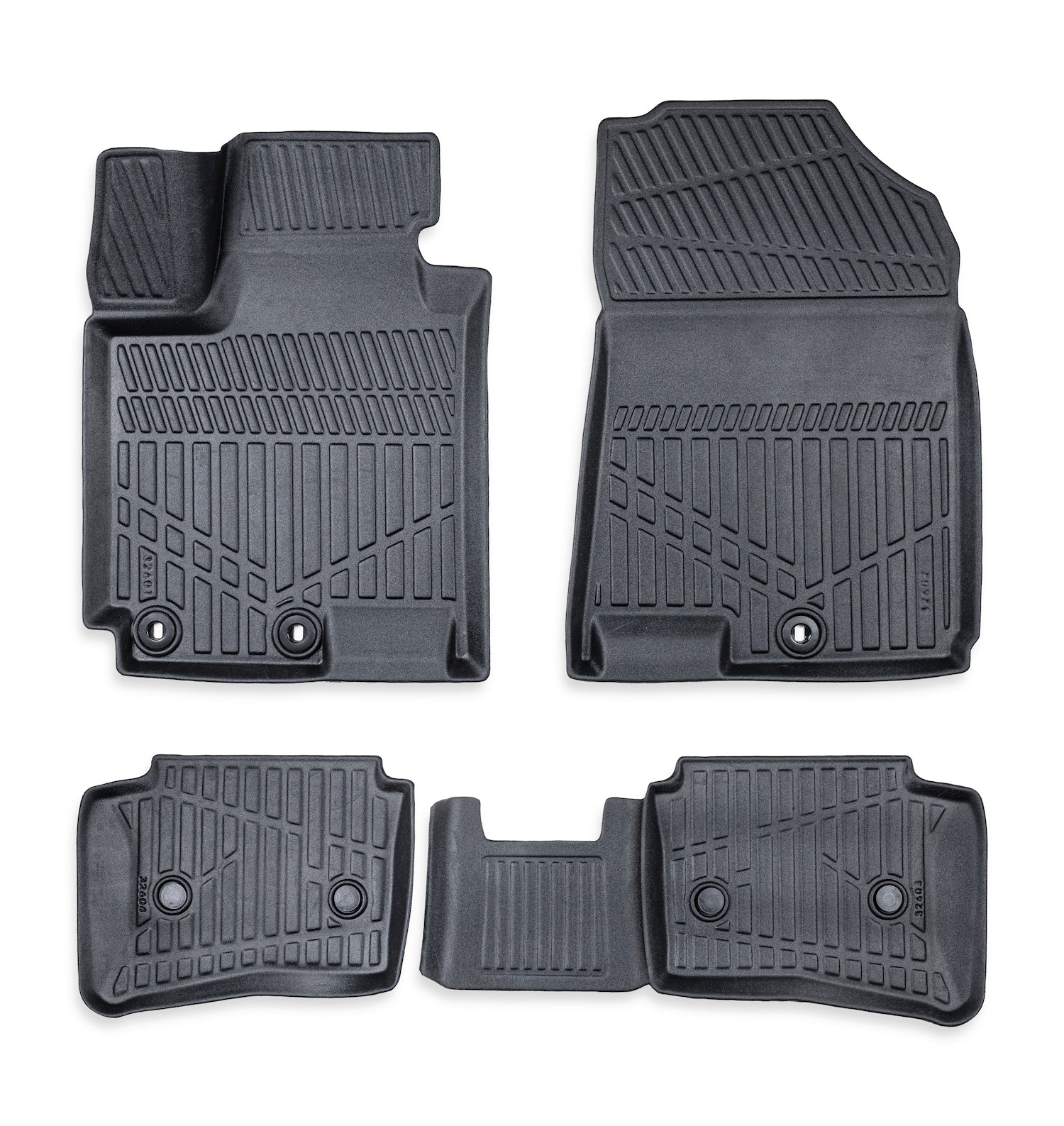 Комплект 4бр. 3D Гумени стелки за купе Erpassan - HYUNDAI i20 II 2014-2020