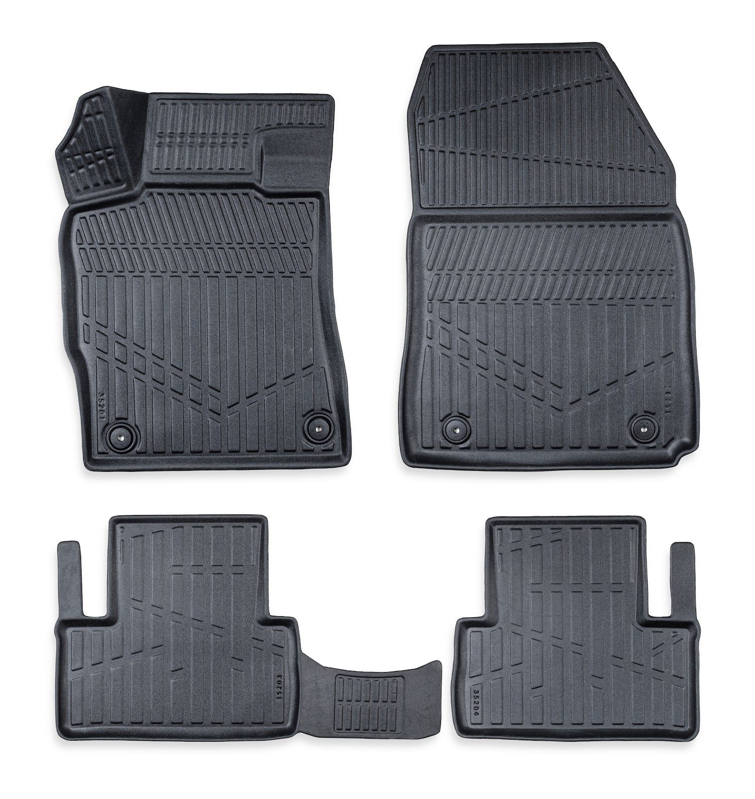 Комплект 4бр. 3D Гумени стелки за купе Erpassan - OPEL ASTRA L 2021+