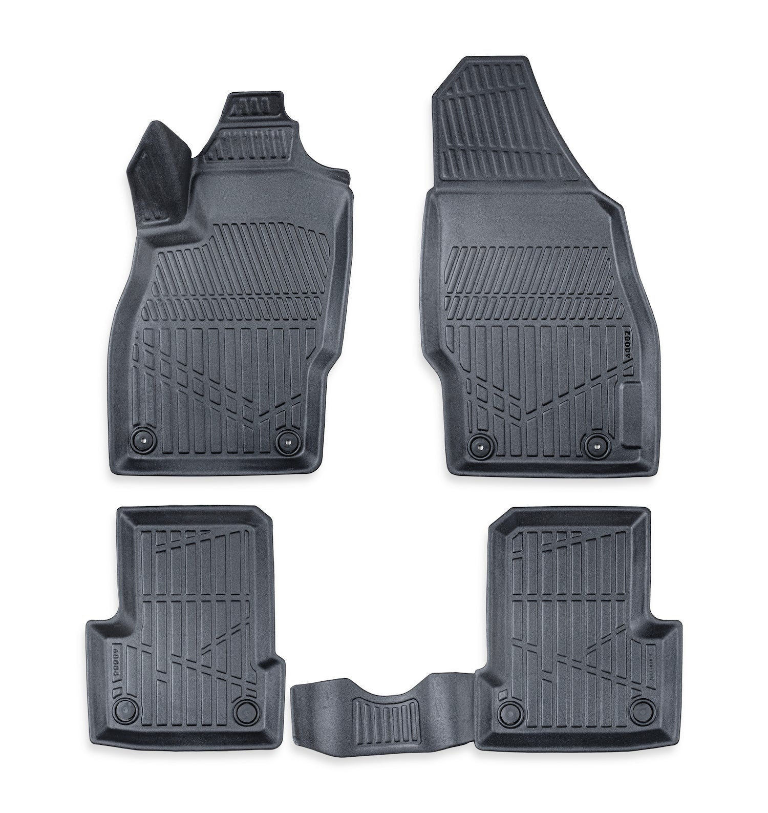 Комплект 4бр. 3D Гумени стелки за купе Erpassan - OPEL CORSA D 2006-2014