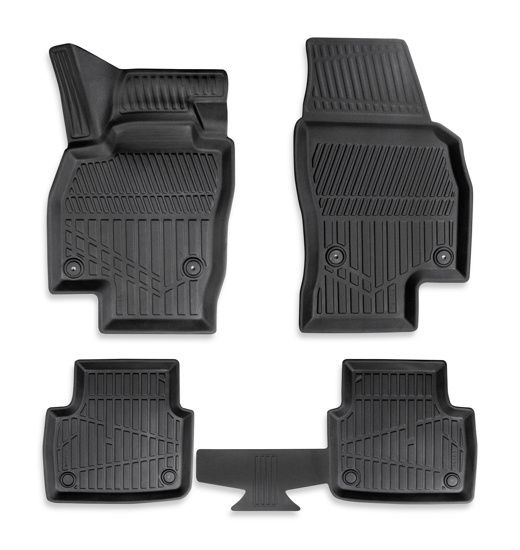 Комплект 4бр. 3D Гумени стелки за купе Erpassan - SKODA KAMIQ 2018+