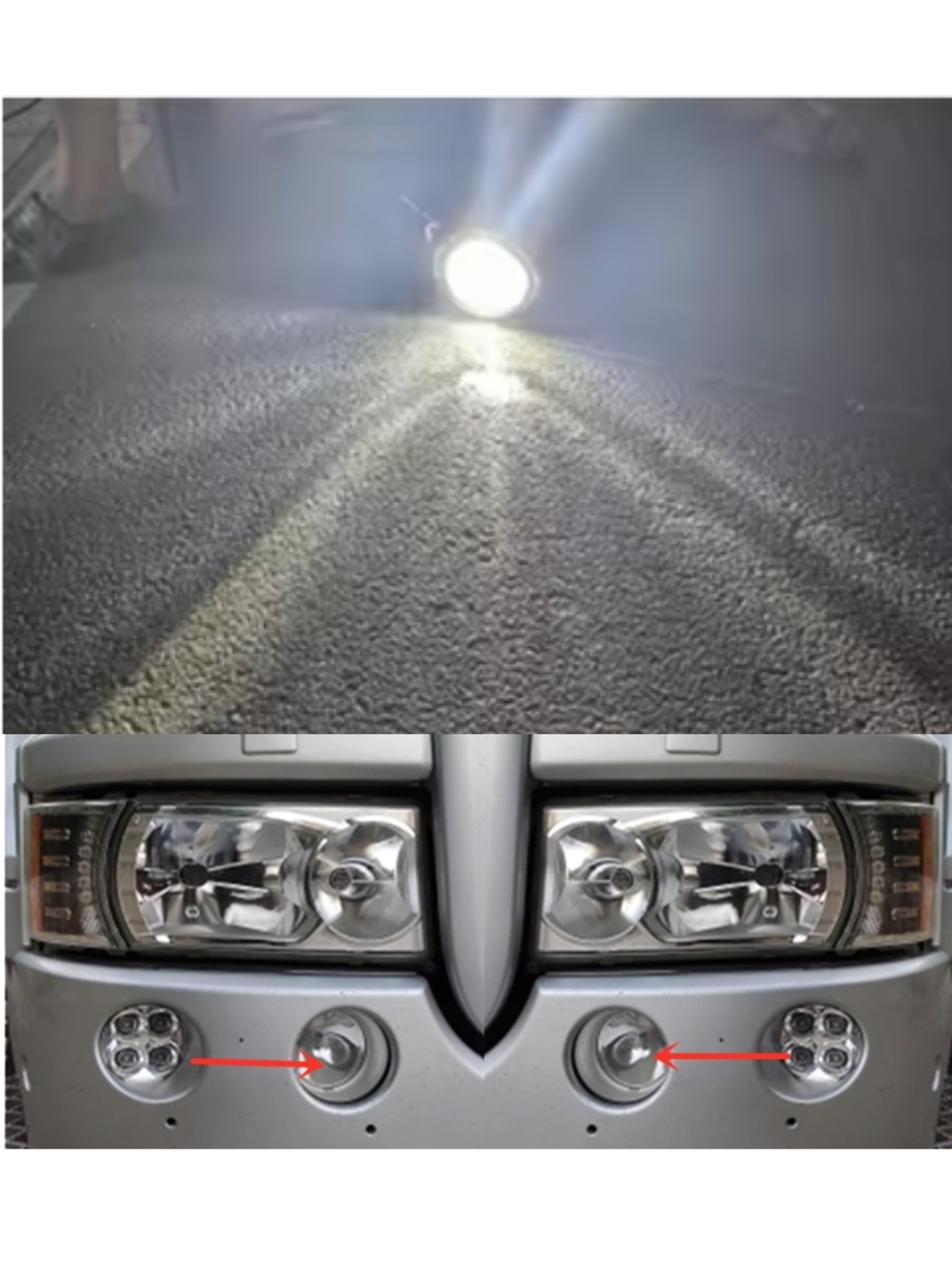 Ляв LED халоген, фар за мъгла за SCANIA серия P, G, R, T 2004-2017 ОЕМ: 1446353, 1852569, 1931613