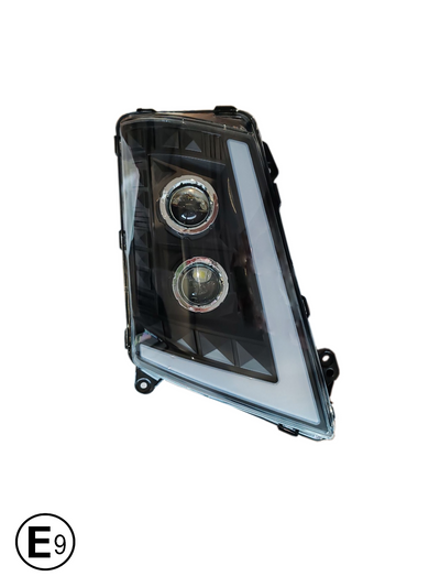 Десен LED Фар с къси, дълги и дневни DRL светлини за VOLVO FH4 / FM4 2012+ OEM: 21221135, 22239217, 22239253