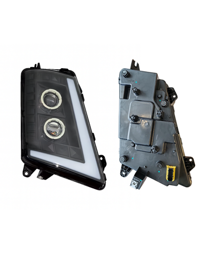 Десен LED Фар с къси, дълги и дневни DRL светлини за VOLVO FH4 / FM4 2012+ OEM: 21221135, 22239217, 22239253