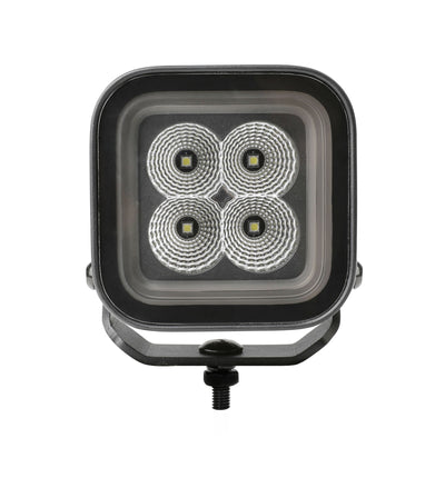 30W LED Халоген Бял, Разпръсната светлина с жълта и червена DRL светлина 12V-24V
