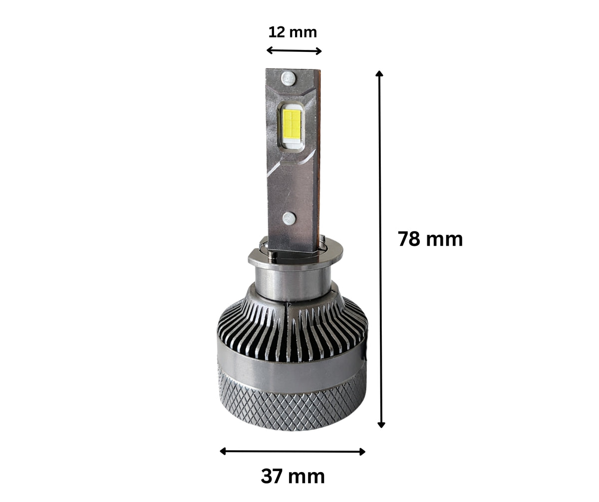 Комплект LED крушки H1 – Smart CSP технология, CANBUS, 70W, 12–24V