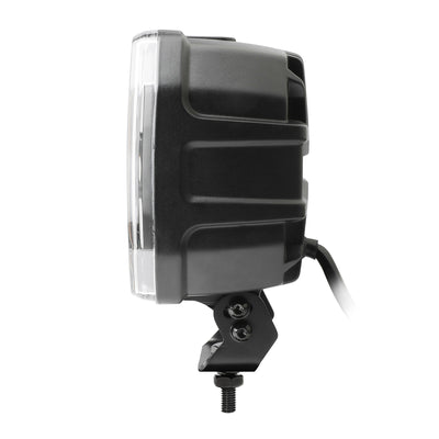 LED комбиниран халоген Flexzon 12–24V, 175W, 11000 lm, оранжев/бял DRL и аварийна блиц светлина с 4 режима, E-mark, IP67/69K