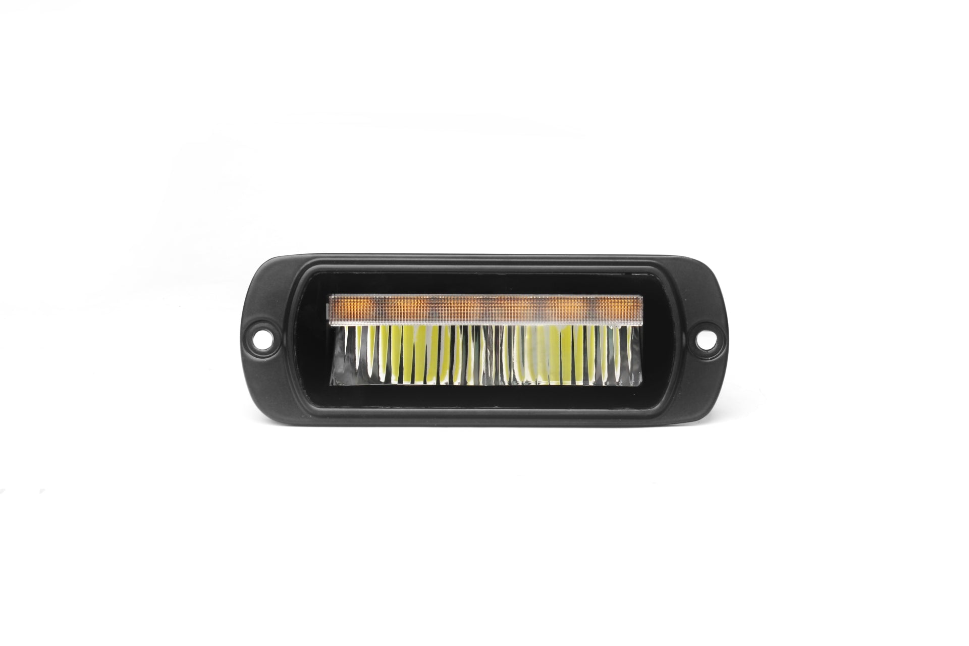 LED комбиниран халоген Flexzon / работна лампа с бял DRL и предупредителна светлина R65, за вграждане, 4 функции, IP65/67K, 12–24V