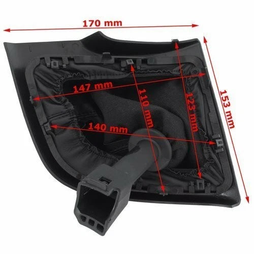 Маншон за скоростен лост с рамка за Fiat Ducato, Peugeot Boxer и Citroen Jumper – OEM 1608508580 / 46314090 / 55348945
