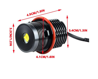 Комплект LED Angel Eyes крушки за BMW – CANBUS, бяла светлина, Plug & Play
