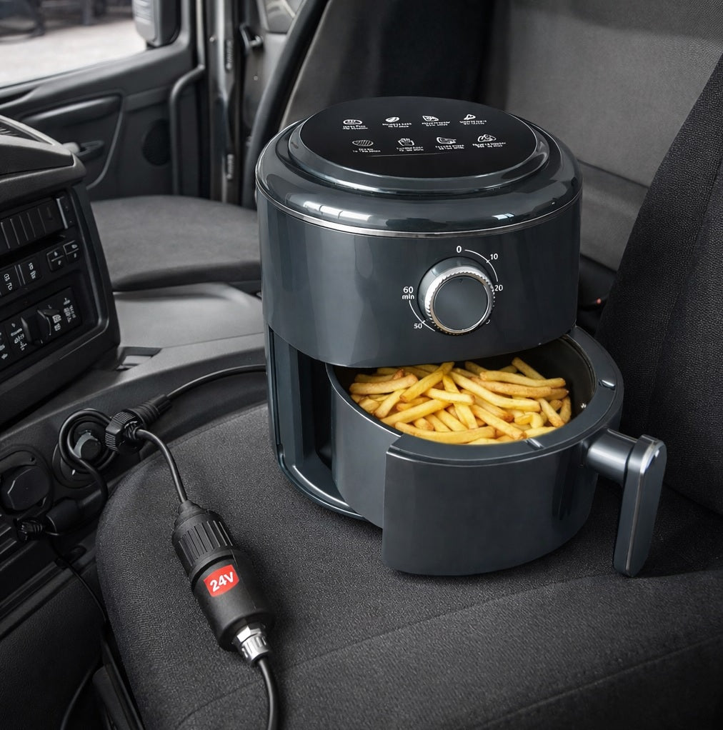 Air fryer - Еър Фрайър 24V, 250W, 3L – Фритюрник с горещ въздух за камиони