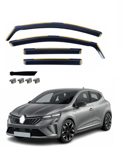 Комплект от 4бр. ветробрани за Renault Clio V Phase II (Facelift) 2023 - 2025 г.