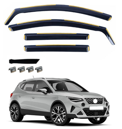 Комплект от 4бр. ветробрани за Seat Arona Facelift 2021 г. +