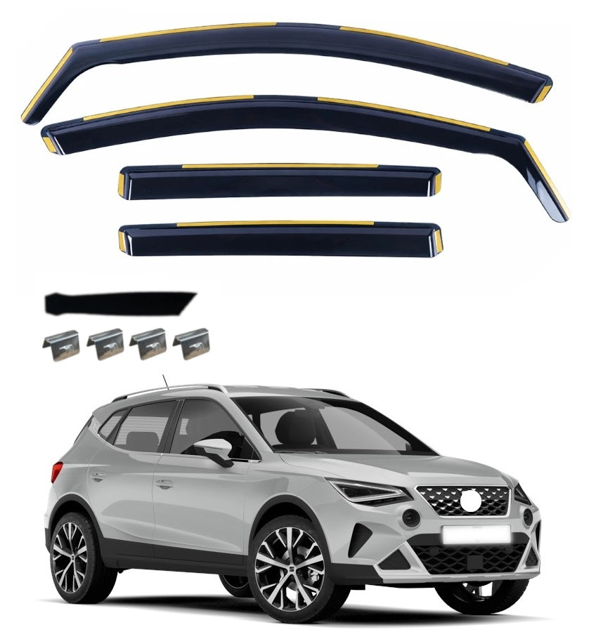Комплект от 4бр. ветробрани за Seat Arona Facelift 2021 г. +