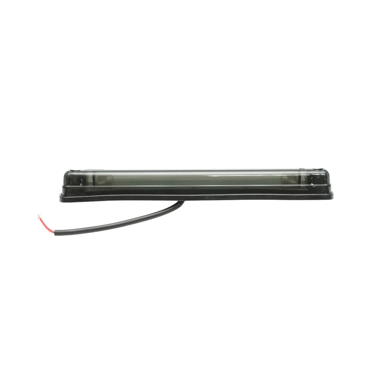 Червен LED габарит/контурна светлина – Опушен 6 Диода 24V 240 mm