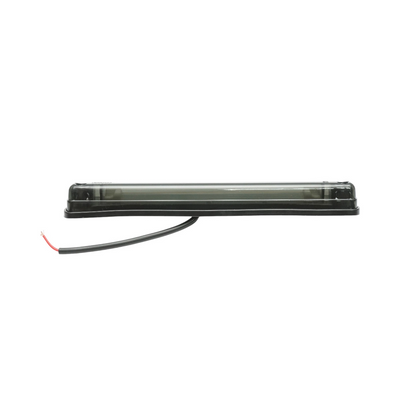 Червен LED габарит/контурна светлина – Опушен 6 Диода 24V 240 mm