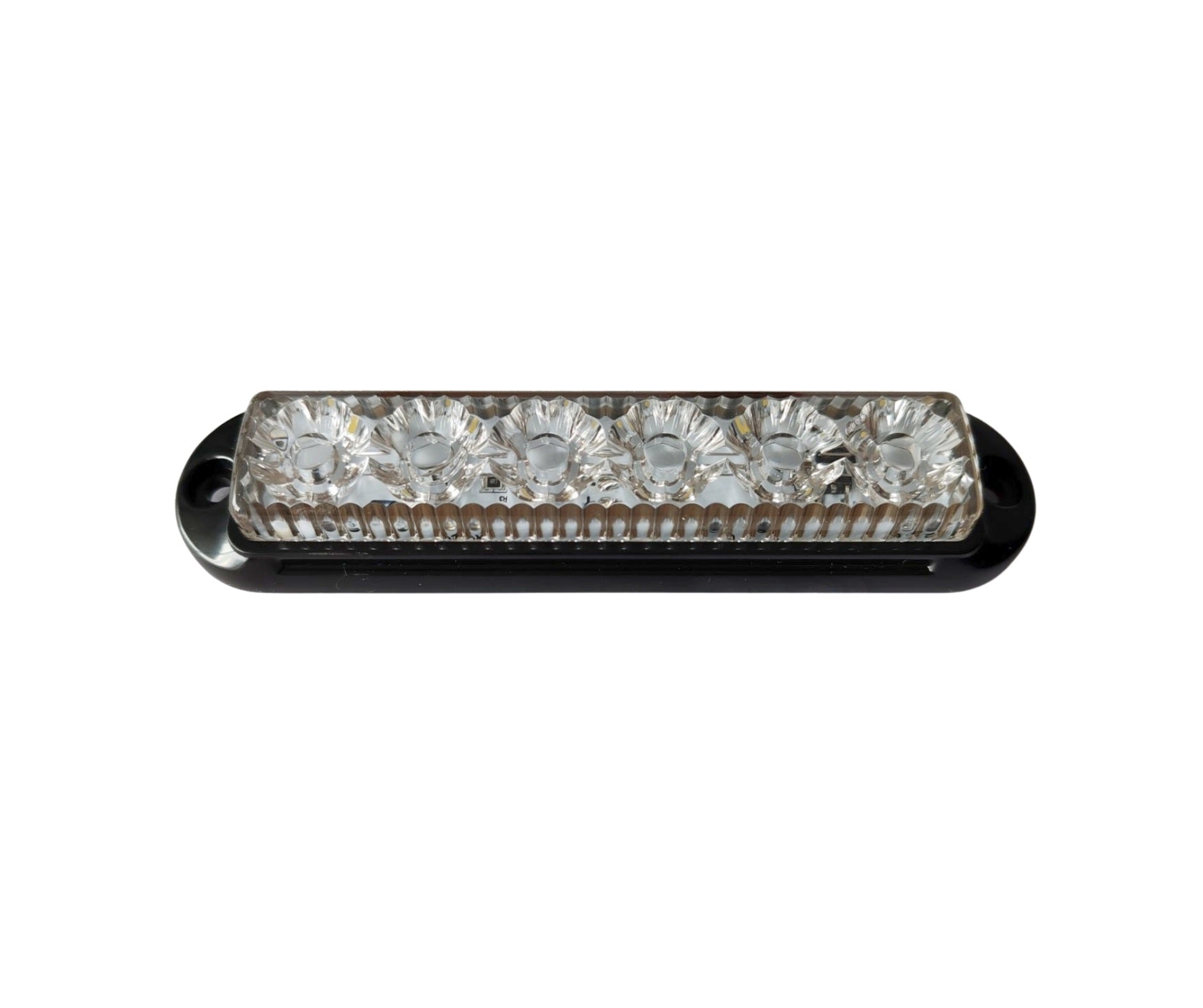 LED аварийна / сигнална лампа (Flash) – Бяла 6 Диода 4 режима 12V-24V