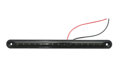 Жълт LED габарит / маркер – Опушен 15 Диода 12V-24V 240 mm