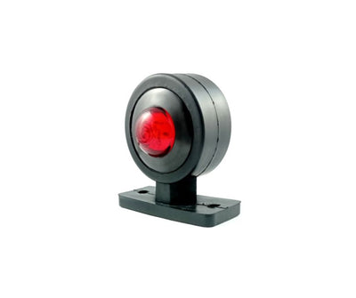 Мини LED Габаритна Светлина тип рогче - Червен / Бял 12V-24V