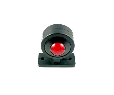 Мини LED Габаритна Светлина тип рогче - Червен / Бял 12V-24V