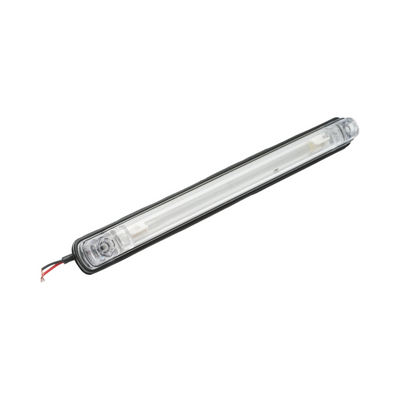 Бял LED габарит/контурна светлина – 6 Диода 24V 240 mm