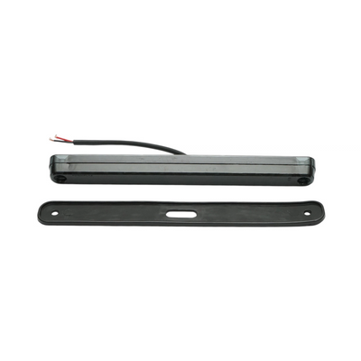 Червен LED Габарит / Маркер - Опушен 16 диода 12V-24V 235mm