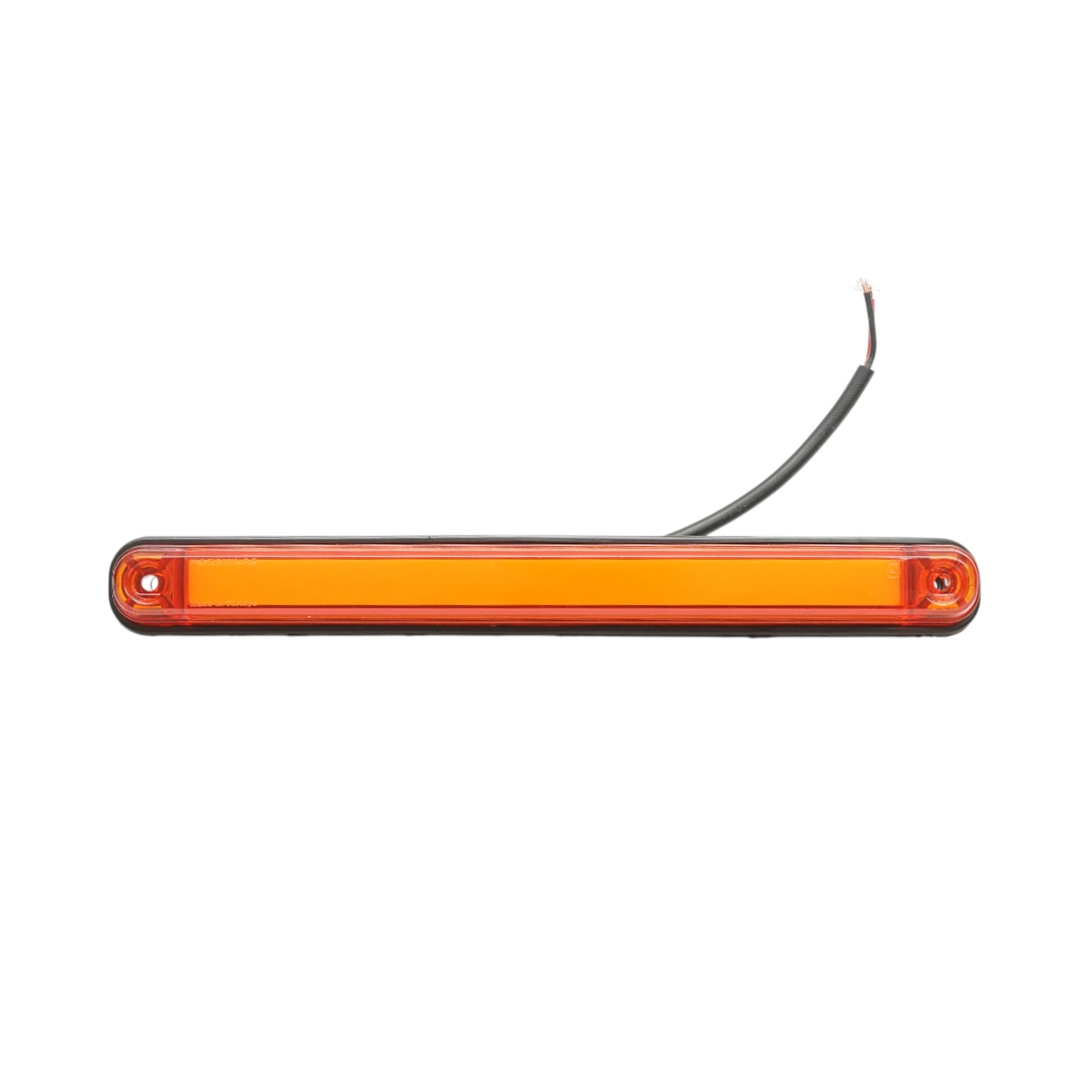 Жълт/Оранжев LED Габарит / Маркер с NEON ефект - 16 диода 12V-24V 235mm