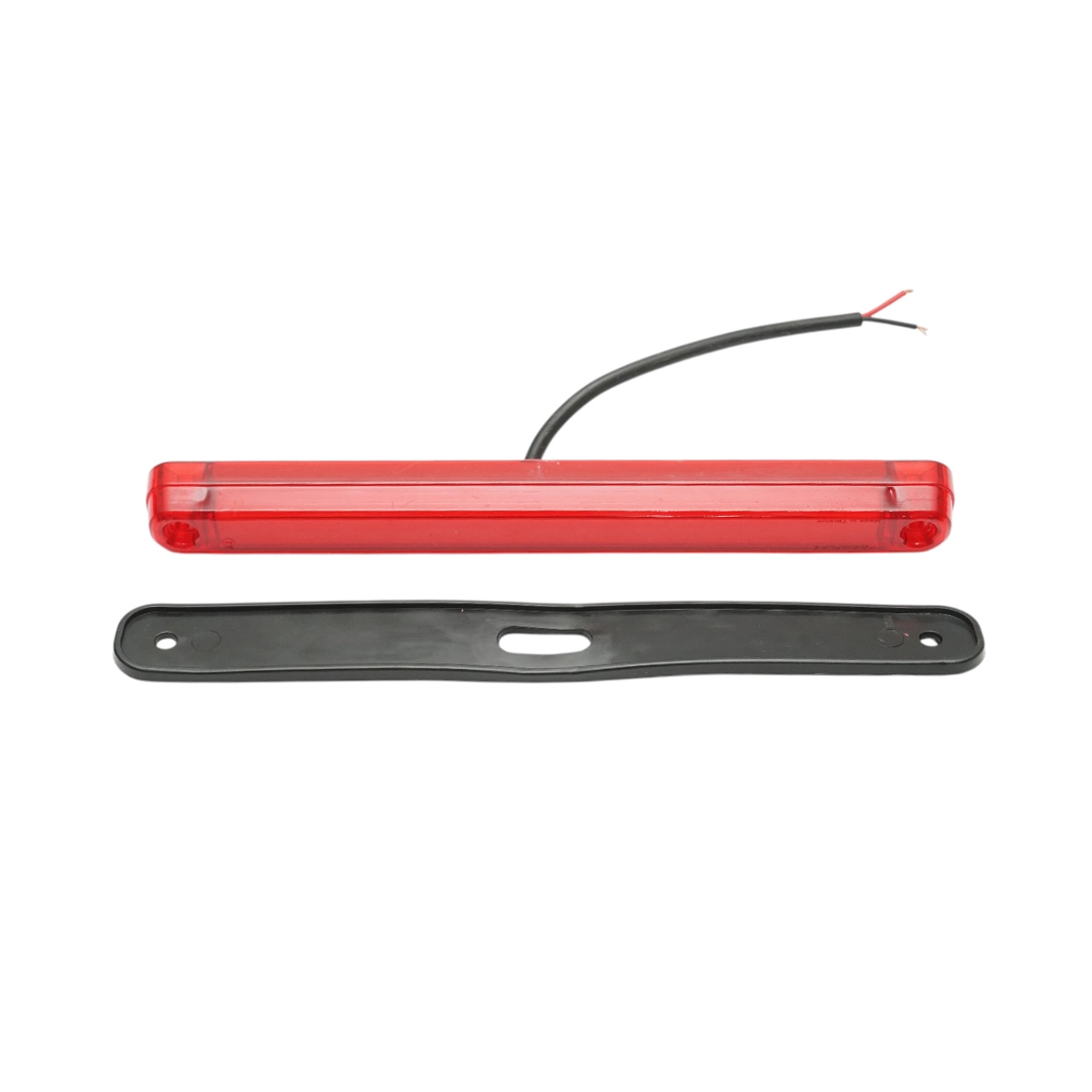 Червен LED Габарит / Маркер с NEON ефект - 16 диода 12V-24V 235mm