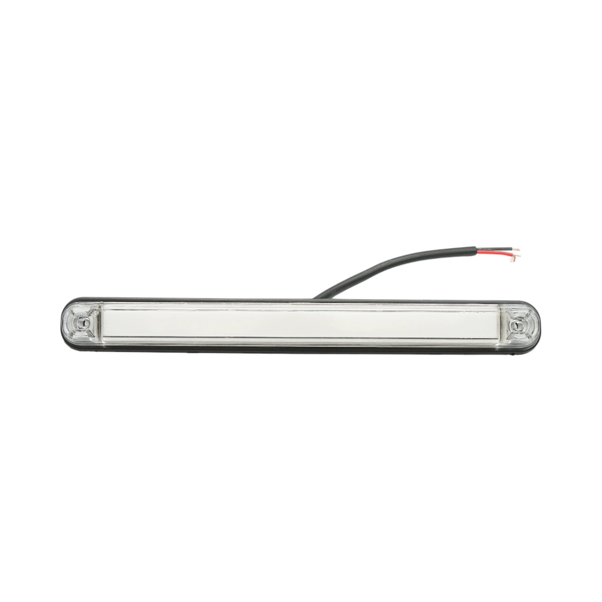 Бял LED Габарит / Маркер с NEON ефект - 16 диода 12V-24V 235mm